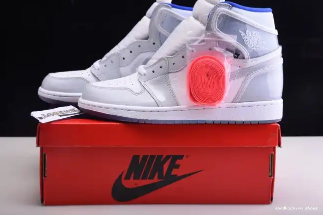Rep Racer Air High Zoom Jordan 1 CK6637-104 Retro White Blue 0529